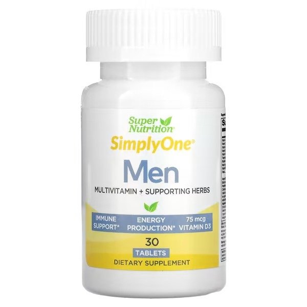 Super Nutrition 男性维生素+其他营养物质 30粒
