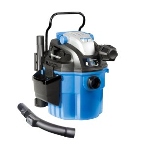 Vacmaster VWM510 5-gal. Wall Mount / Portable Wet/Dry Vac with 2-Stage Motor