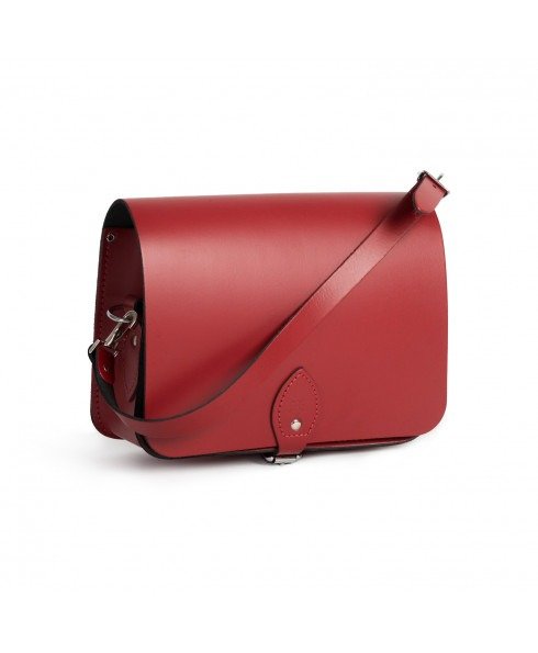 Riley Saddle Bag - Scarlet Red