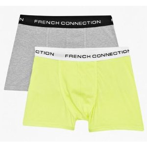 French Connection Men's Larry Boxer Shorts 2-Pack