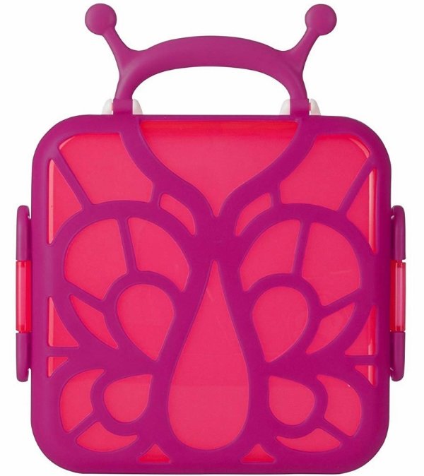 Bento Lunch Box - Pink Butterfly