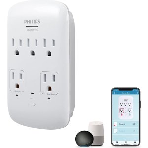 Philips 5-Outlet Extender Smart Surge Protector
