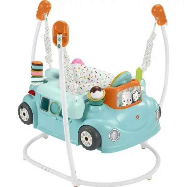 Fisher-Price 2-In-1 Sweet Ride Jumperoo Baby Activity Center for Infants and Toddlers