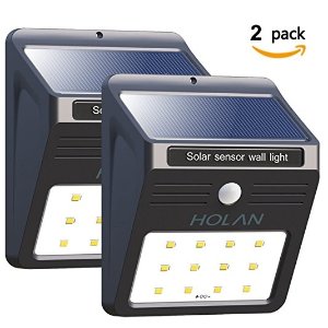 Mulcolor 12 LED 太阳能防水感应灯 2个