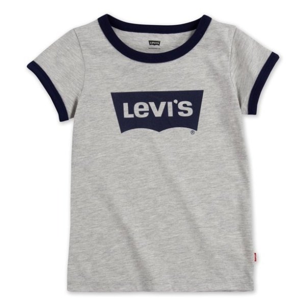 Levi's Toddler Girls' Short Sleeve Batwing T-Shirt, Sizes 2T-4T