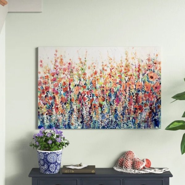 Flourish Of Spring On Canvas by Timothy O' Toole Bold Art