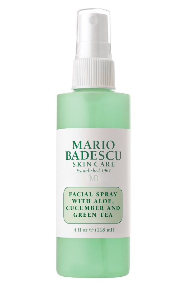 Facial Spray with Aloe, Cucumber & Green Tea