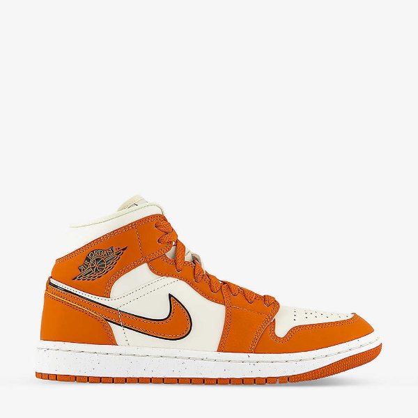 Air Jordan 1 Mid leather mid-top trainers