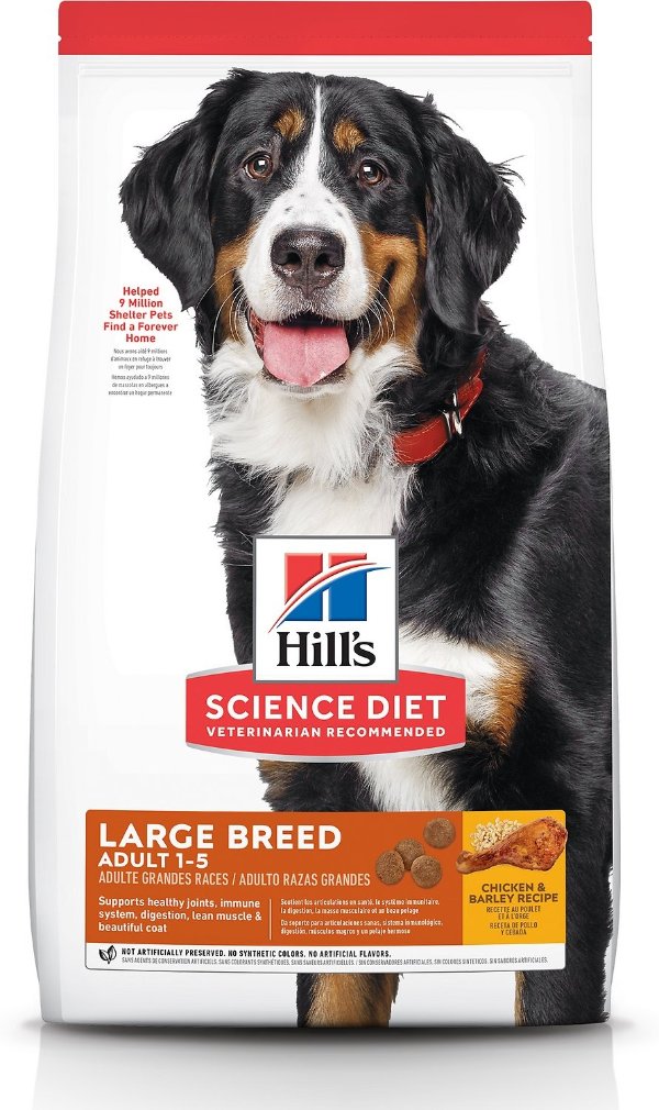 Adult Large Breed Dry Dog Food, 35-lb bag - Chewy.com
