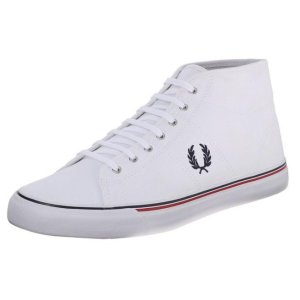Fred Perry Men's Haydon Mid Canvas Fashion Sneaker