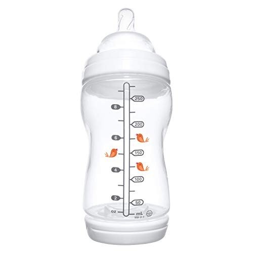 Baby Ventaire Anti-Colic Anti-Reflux Bottle, Fox Decorated, 3 Count