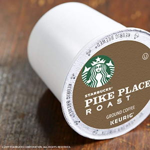Starbucks Pike Place Roast Medium Roast Coffee for Keurig Brewers (96 pods)