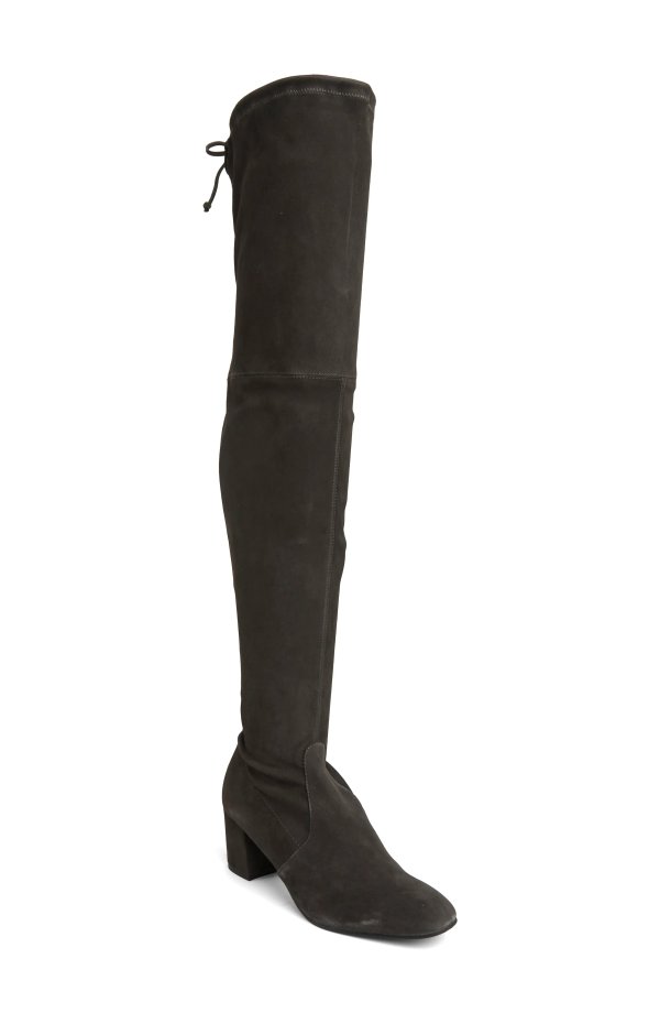 Genna Suede Over-the-Knee Boot