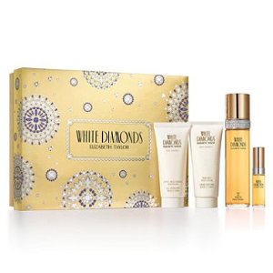 Elizabeth Taylor White Diamonds Perfume Gift Set For Women, 4 Piece @ Walmart