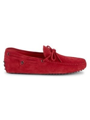 For Ferrari Suede Driving Loafers