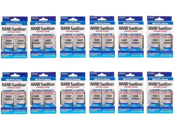 XtraCare Hand Sanitizer, 2pcs x 2 oz. per Pack, 12 Pack - Total 48 oz. - Newegg.com