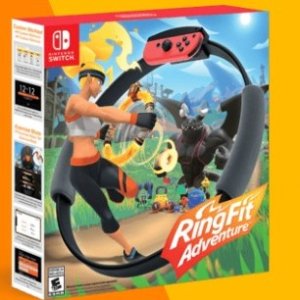 Switch《Ring Fit Adventure 健身环大冒险》游戏+器材