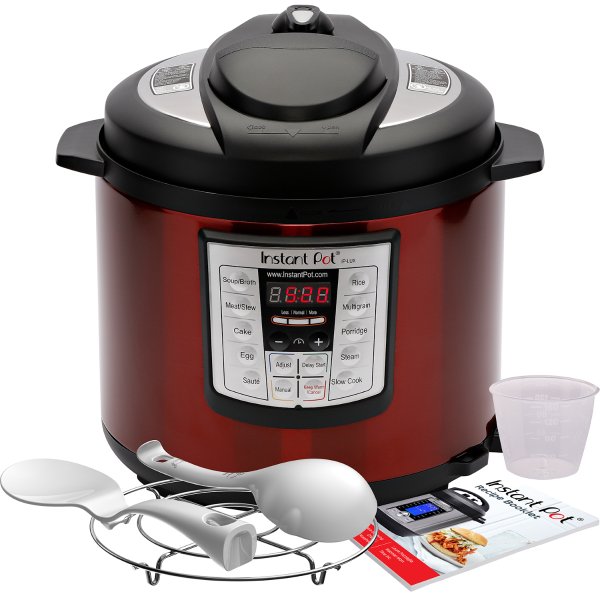 Instant Pot LUX60 Red Stainless Steel 6 Qt