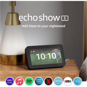 史低价：Amazon 智能家居产品促销, Echo Show 5 2代 $34.99