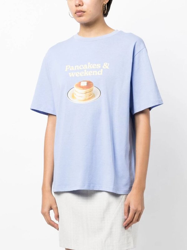 slogan-print cotton-jersey T-shirt