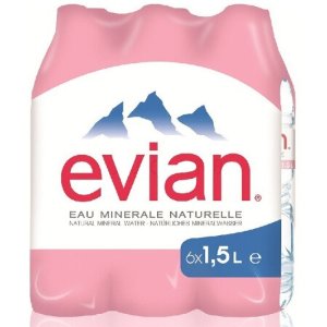 Evian 依云 法国原装进口矿泉水 1.5L*6瓶/箱