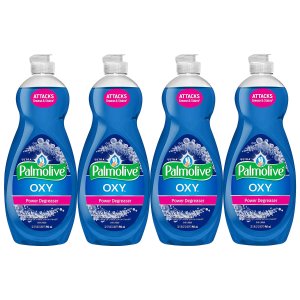 Palmolive Ultra Liquid Dish Soap, Oxy Power Degreaser - 32.5 fluid ounce, 4 Count