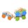 First Play Wooden Animal Stacking Cars (3 Pcs)