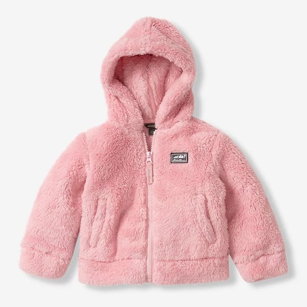 Infant Quest Fleece Plush Hooded Jacket