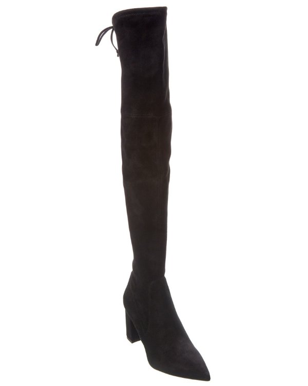 Lesley 75 Suede Over-the-Knee Boot