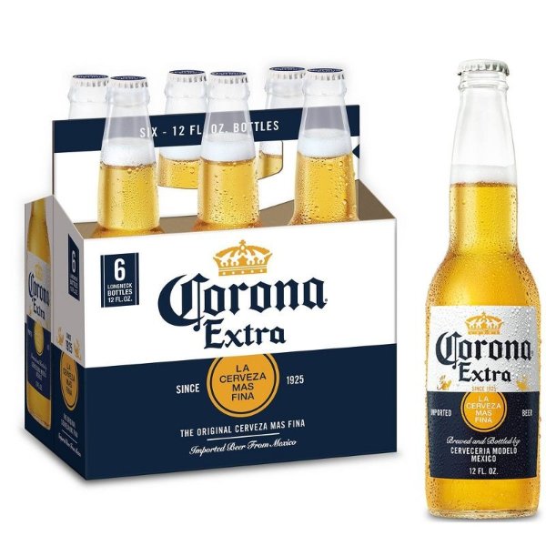 Corona 加大号啤酒 6瓶装