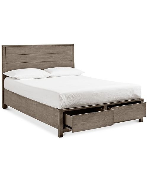 Tribeca Storage Queen Platform Bed, Created for Macy's