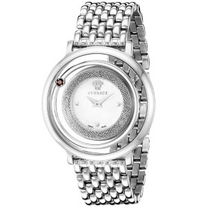 Today only! Versace Women's Venus Stainless Steel and Topaz Watch