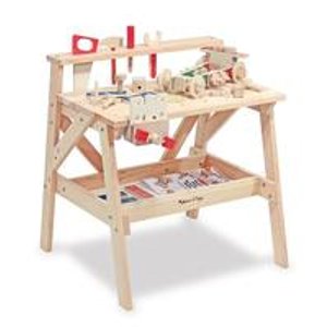 Melissa & Doug Wooden project Workbench 木制工作台儿童玩具