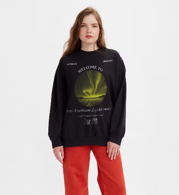 Graphic Prism Crewneck Sweatshirt