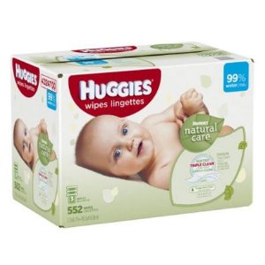 Huggies Natural Care Baby Wipes Refill, 552 Count