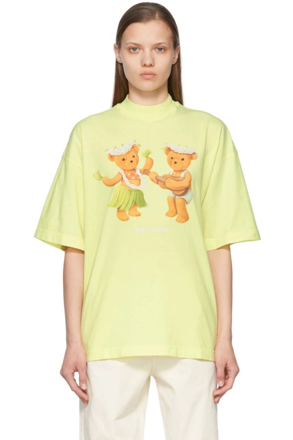 Yellow Dancing Bear T-Shirt