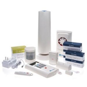 SimpliSafe SSCS2 Simplisafe2 Wireless Home Security Deluxe Pack, (13 Pieces)