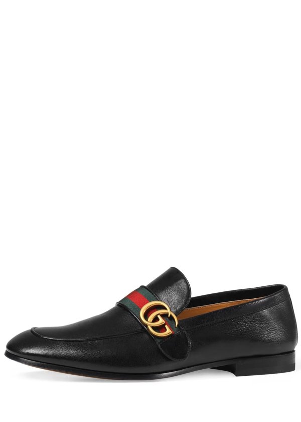 Men's Donnie Web Leather Loafers