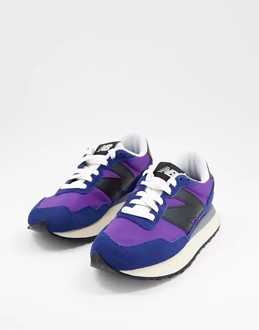 237 sneakers in blue/purple