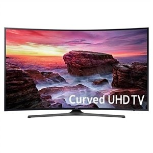 Samsung UN55MU6500F 55寸 4K 超高清 曲面 智能电视