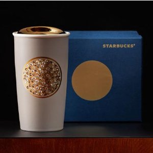 Starbucks Swarovski® Anniversary Double Wall Traveler, 12 fl oz