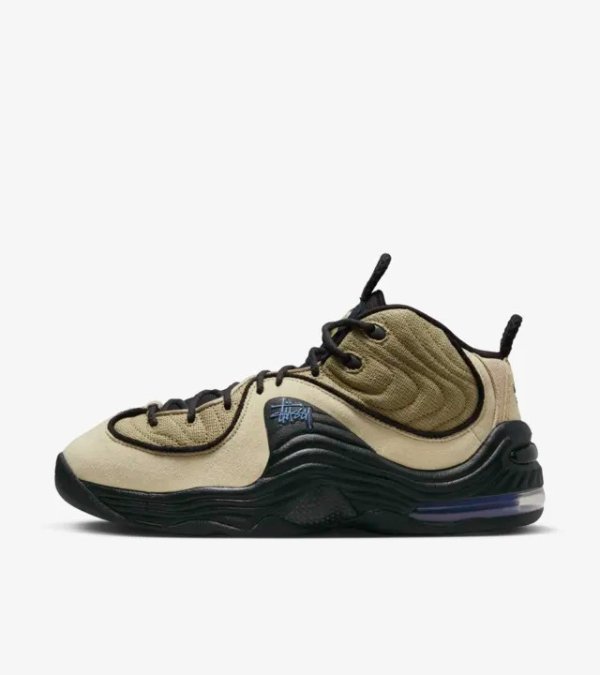 Air Penny 2 x Stussy 'Rattan and Limestone' (DX6934-200) Release Date.. Nike SNKRS