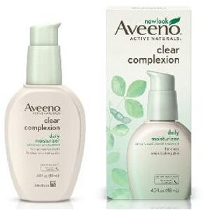 Aveeno Clear Complexion保湿乳, 4盎司