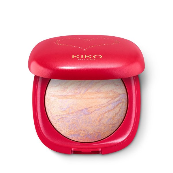Baked face highlighter with a natural finish - RADIANT HIGHLIGHTER - KIKO MILANO