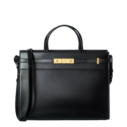 Saint LaurentSmall Manhattan Leather Tote