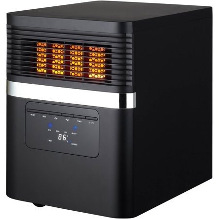 Electric Quartz Infrared Heater, Black, PH91K