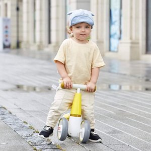 史低价：LOL-FUN 儿童三轮平衡车，明黄色，适合1岁+宝宝