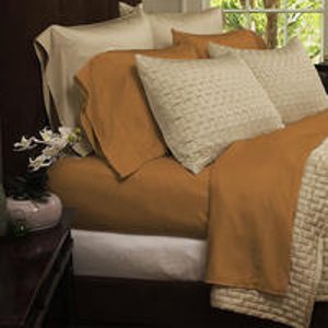 4-Piece Set of Hotel Comfort 1800 Series Organic Bamboo Bed Sheets(Full/King/Queen)