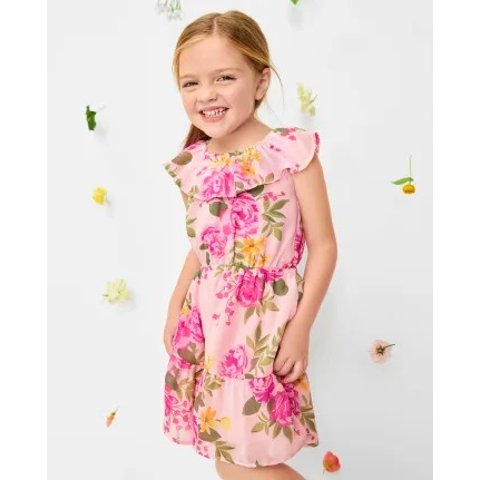 婴幼儿花朵连衣裙