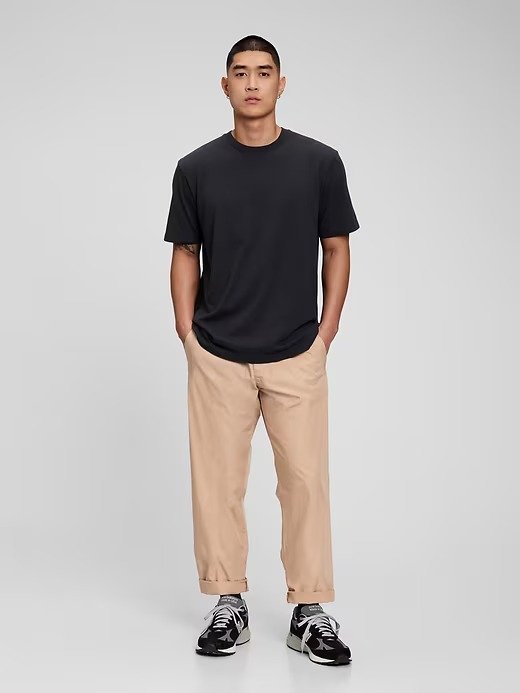 Lightweight Relaxed Taper Pull-On Pants